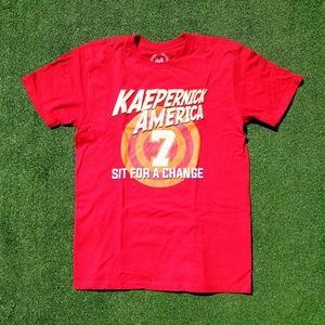 Colin Kaepernick #7 Social Justice San Francisco 49ers Bullseye Shirt New
